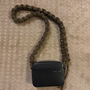 Kara Camera Bag Gold Strap